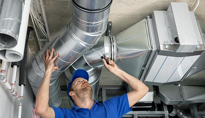 An expert repairing duct system